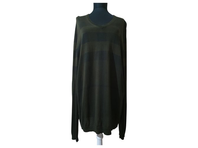 Burberry Knitwear Multiple colors Green Silk Cashmere  ref.181394