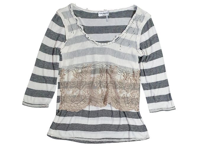 Camicetta Elisa Cavaletti Club in cotone multicolore