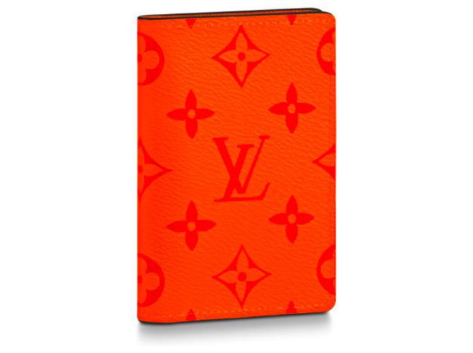 Louis Vuitton Pocket Organiser LV Orange  ref.181560