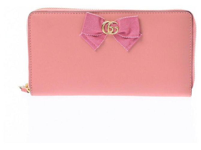 GUCCI MARMONT Pink Leather  ref.181626