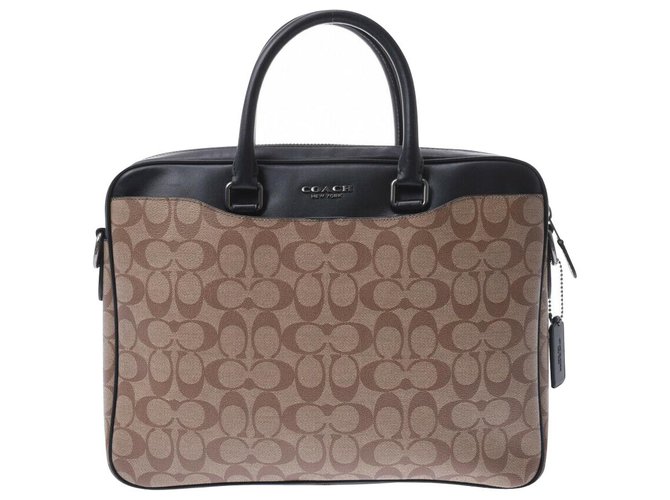 coach women's signature briefcase