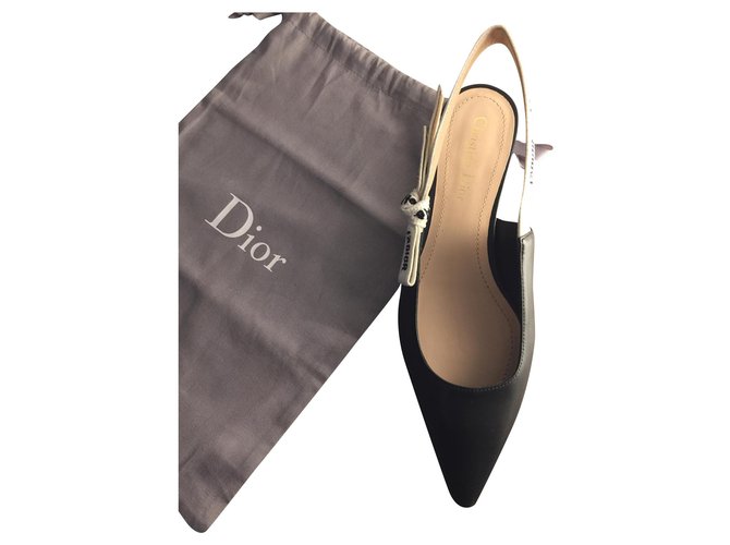 Christian Dior J’adior Black Leather  ref.181842