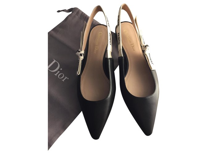 Christian Dior J’adior Black Leather  ref.181843