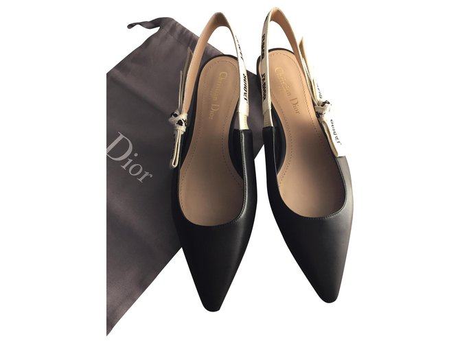 Christian Dior J’adior Black Leather  ref.181846