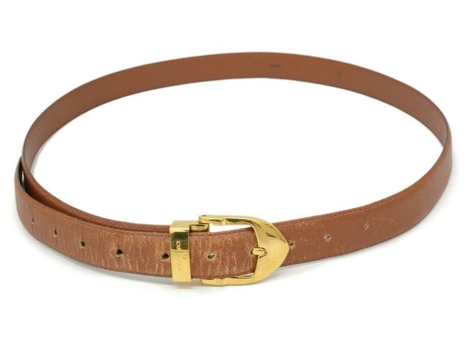 Cinturón de taiga de Louis Vuitton Castaño  ref.182005