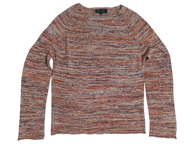 Tiger Of Sweden Pullover Baumwolle Leinen Mehrfarbig Gr. L Mehrfarben