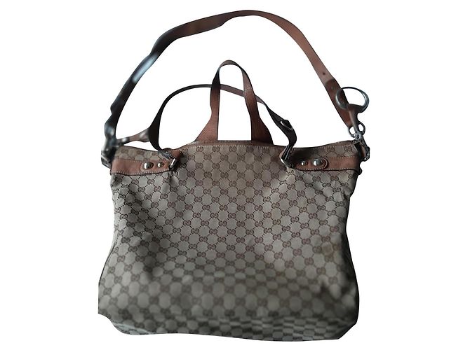 Bolsa Gucci de tecido