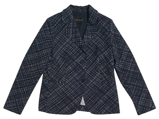 Blazer Bogner Sonia Nero e Beige