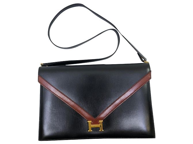 Hermès Lydie Nero Pelle