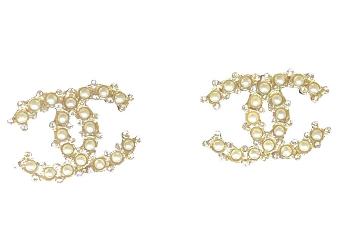 Chanel Earrings Metal  ref.182039