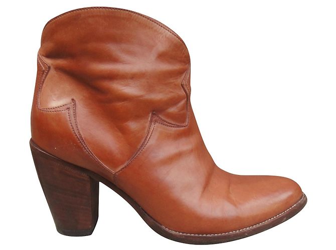 botas vaqueras Sartore p 38 1/2 Marrón claro
