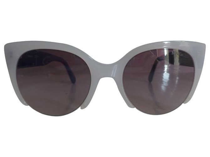 Max & Co Occhiali da sole con occhi di gatto Grigio Plastica  ref.182192