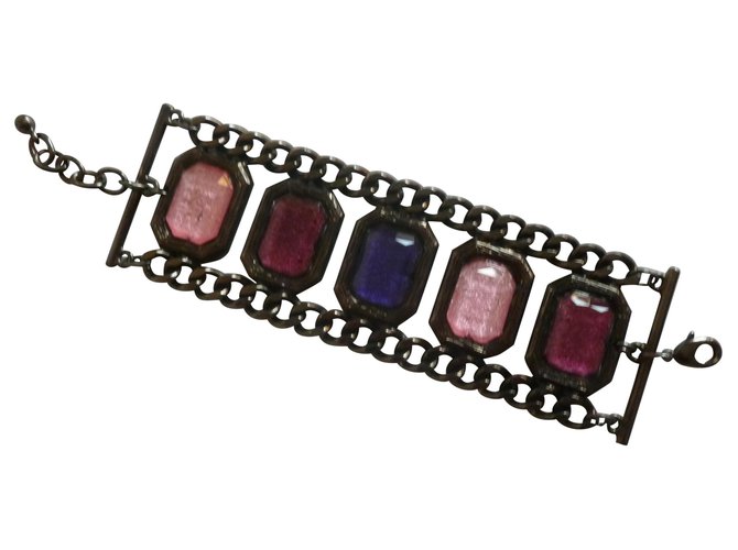Luisa Spagnoli Maxi metal bracelet Multiple colors  ref.182193