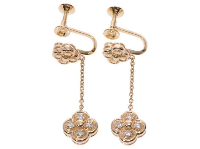 Dior earrings Golden  ref.182194