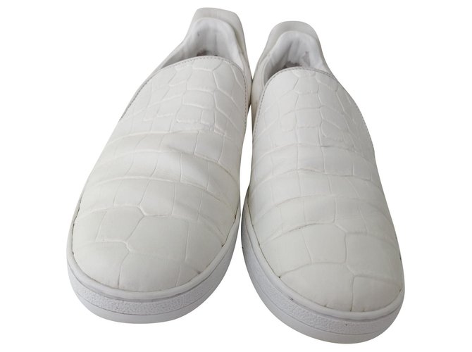 Louis Vuitton Frontrow Slip On sneakers White Leather ref.182203 - Joli  Closet