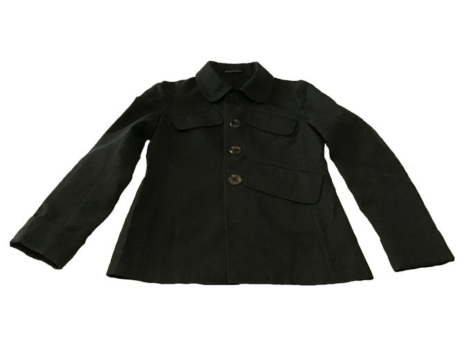 Yohji Yamamoto Jacket Cotton Wool  ref.182240