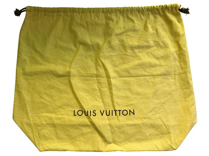 Louis Vuitton dustbag Coton Marron  ref.182526