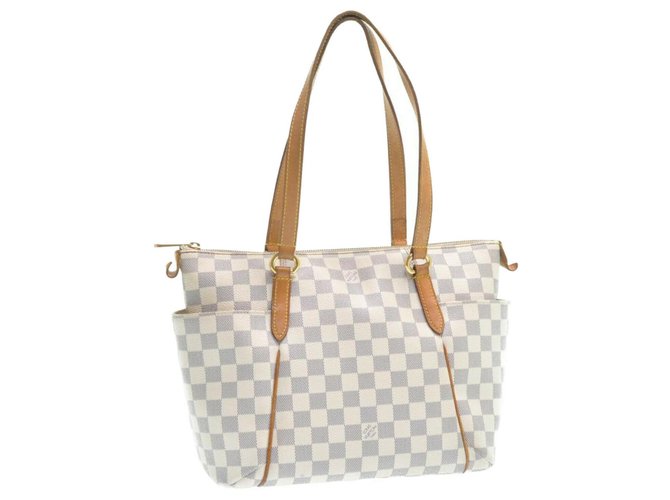 Louis Vuitton Totally PM White Cloth  ref.182687