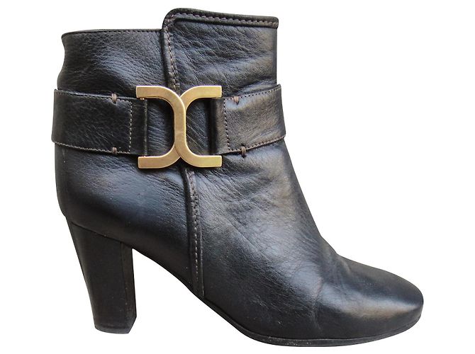 Stivali Chloé in pelle neri 36 Nero