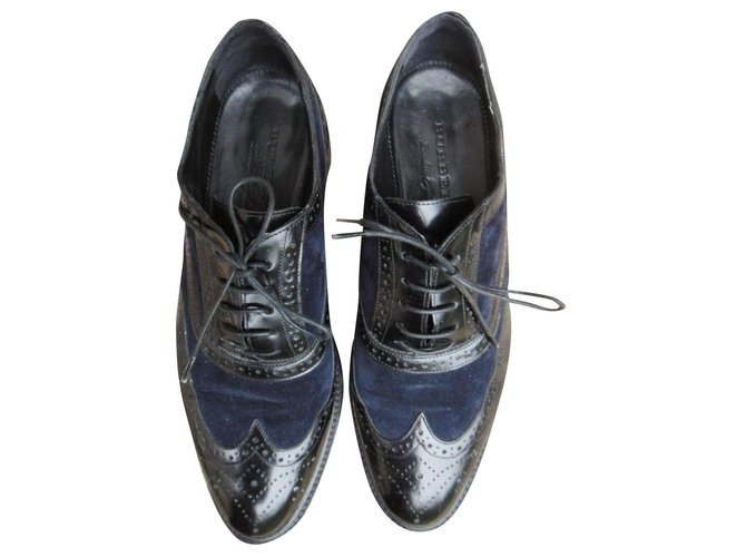 Burberry Men's Wingtip Oxford Shoes