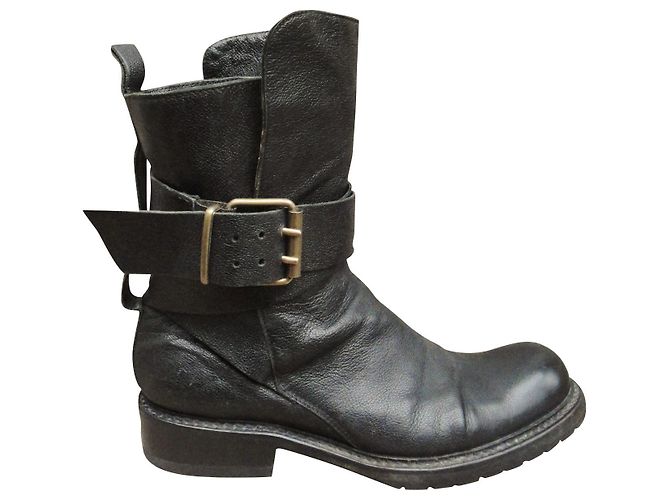 Botas biker Sartore p 36 Negro