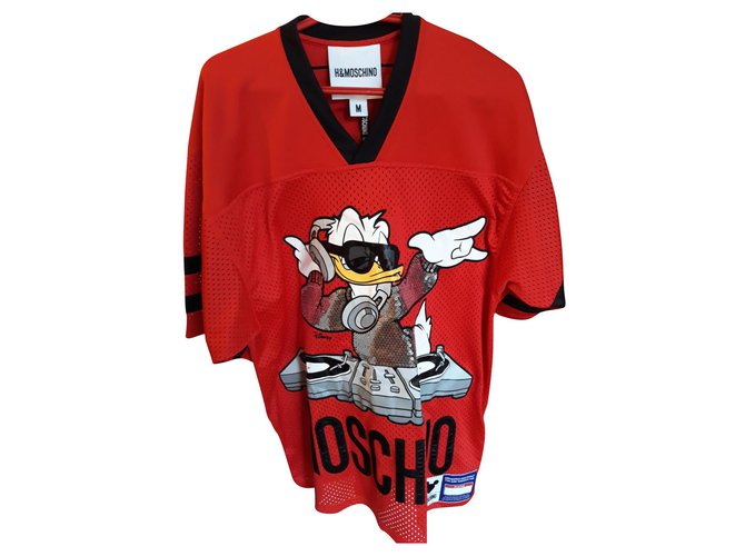 moschino red sweatshirt