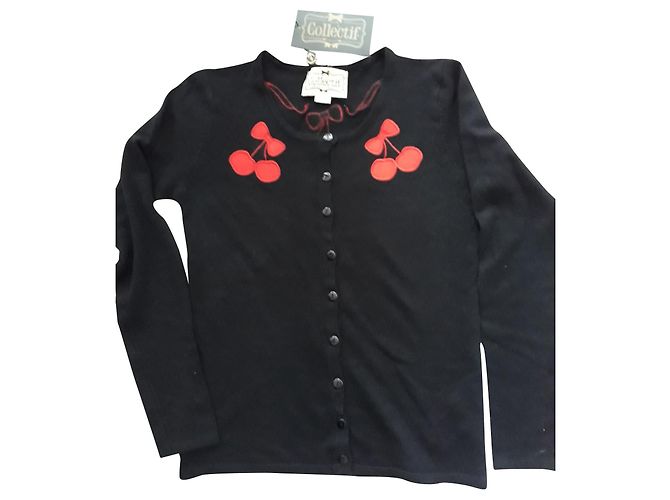 Autre Marque Kollektive Pin'up Strickjacke Haselnuss