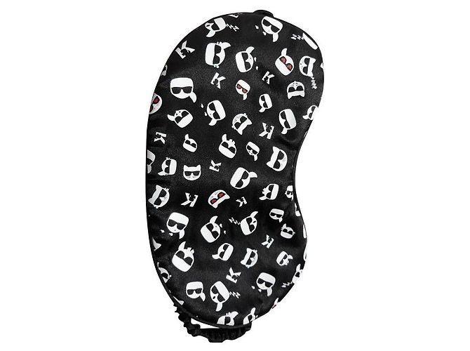 Fascia per capelli Karl Lagerfeld Choupette e Karl Nera Nero