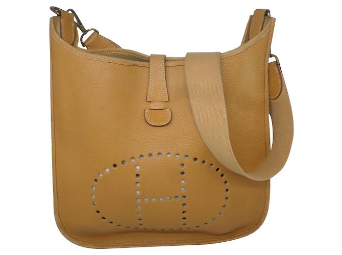 Evelyne Hermès Sacs à main Marron