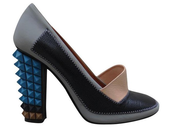 Fendi Heels Multiple colors Leather  ref.183084