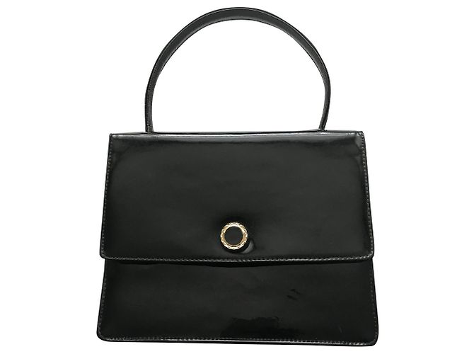 1950s Sac à main vintage classique Noir