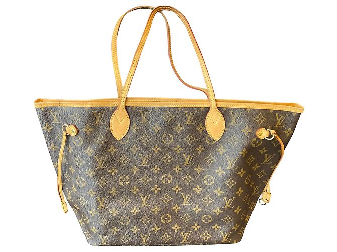 Neverfull Louis Vuitton Totes Marrone