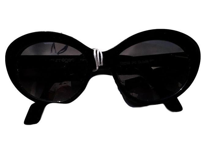 Courreges VINTAGE Occhiali Courrège Nero