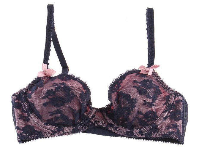 Agent Provocateur Intimates Pink Dark blue Polyester Elastane Polyamide  ref.183294