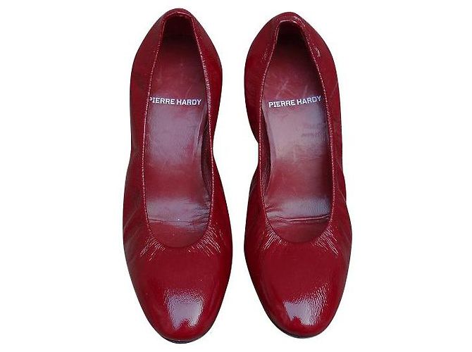 Pierre Hardy Pumps Bordeaux Lackleder 35