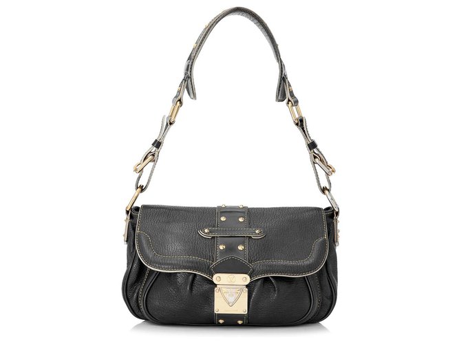 Louis Vuitton Louis Vuitton Le Confident Black Suhali Leather