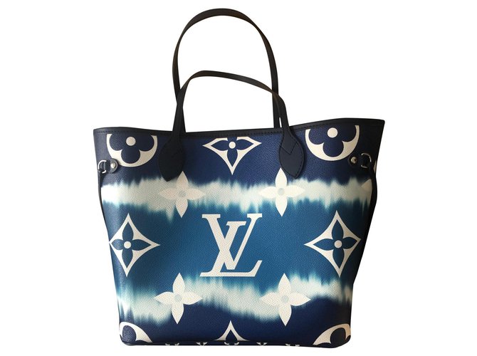 Louis Vuitton Handbags Blue  ref.183604