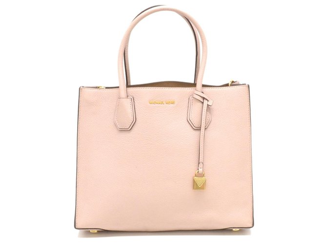 Michael Kors Vintage sac à main Cuir Rose  - Joli Closet