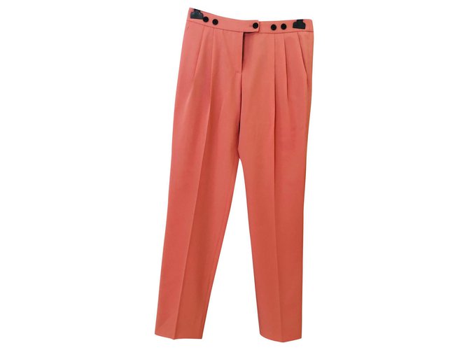 Moschino Cheap And Chic Pants, leggings Pink Wool  ref.184125