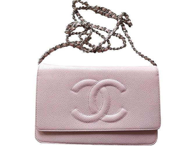 Chanel Caviar Woc Rose