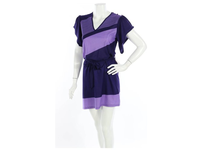 Designers Remix Dresses Purple Polyester  ref.184215