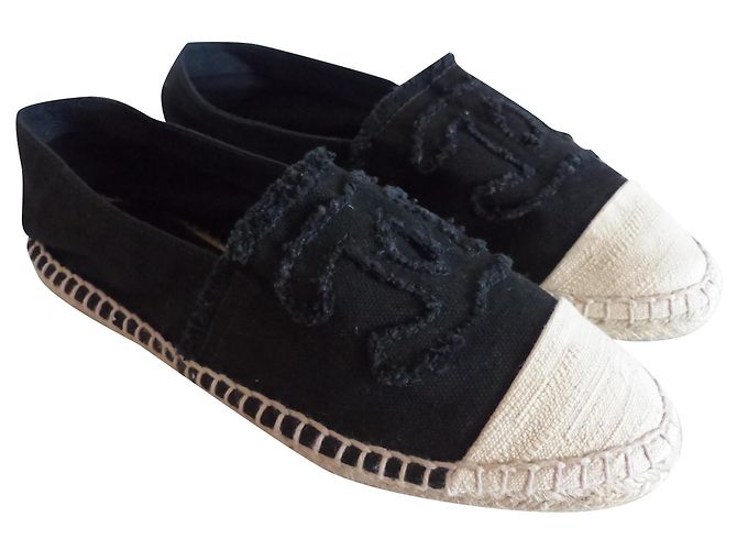 Chanel Espadrilles Schwarz John