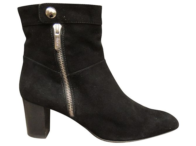 Botas Tod's de ante negro 40