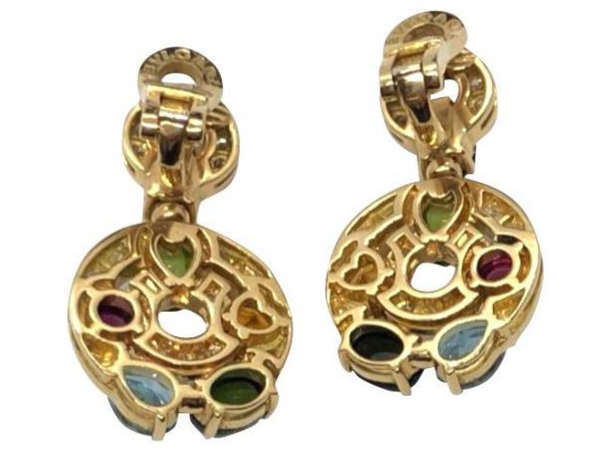 Bulgari Astrale earrings Golden Yellow gold  ref.184378