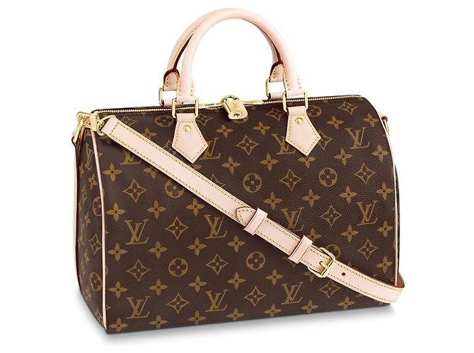 Louis Vuitton Speedy Monogram Bandouliere 30 Marron