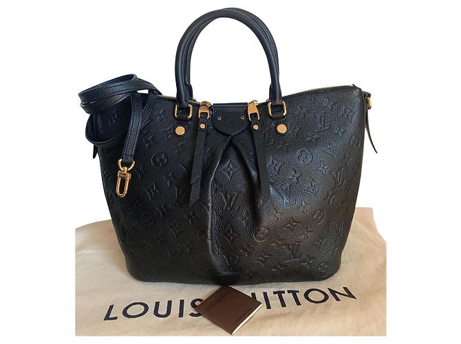 Louis Vuitton Mazarine MM Empreinte Azul