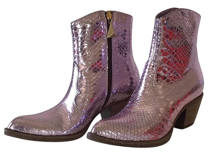 Giancarlo Paoli Botas vaqueras Giancarlopaoli Rosa