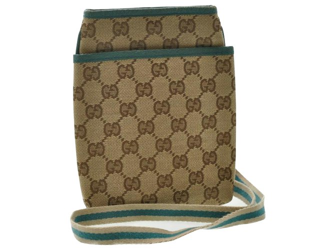 Gucci GG Canvas shoulder bag Cloth  ref.184865