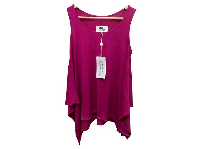 Tunique asymétrique par MM6 NEW Rose Fuschia