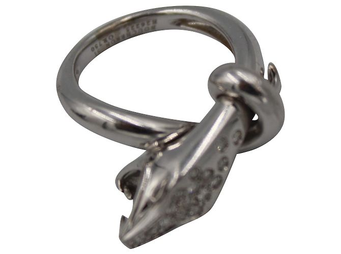Boucheron Trouble Ring aus Weißgold und Diamanten Silber